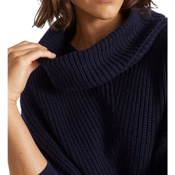 Free People Sweaters - Free People Black Cowl Neck Sweater